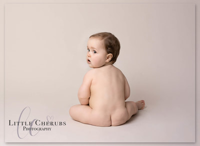 cute naked baby bum march cambridge photography studio peterborough photographer