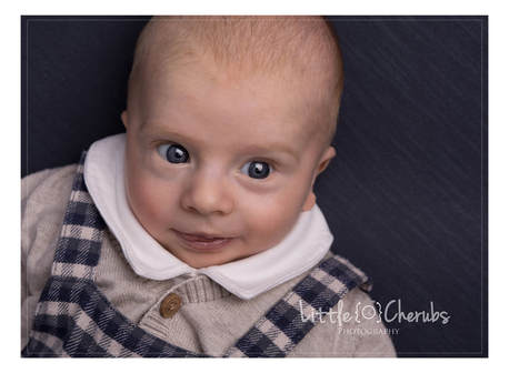 cute baby awake oldborn newborn photographer near peterborough little cherubs photography